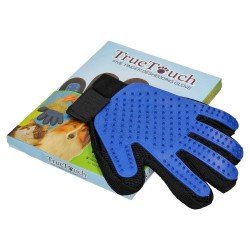 Rękawica do sierści True Touch, gumowa, do wyczesywania psa, kota i królika, zdjęcie 3