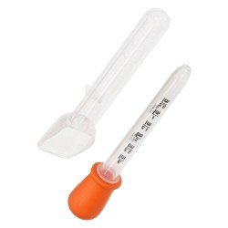 Miarka na leki dla psa i kota, dozownik łopatka 10 ml i pipeta 3 ml, zdjęcie 3