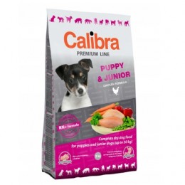Sucha karma dla szczeniąt Calibra Premium PUPPY & JUNIOR 3 kg