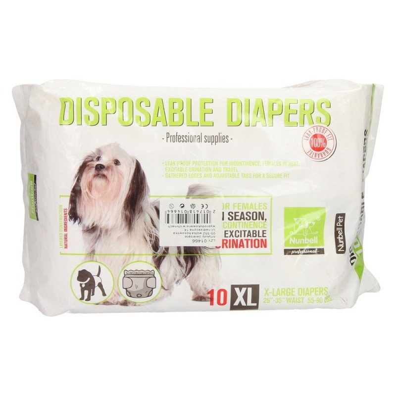 Pampersy pieluszki dla psów XL Pampersy pieluszki dla psów XL