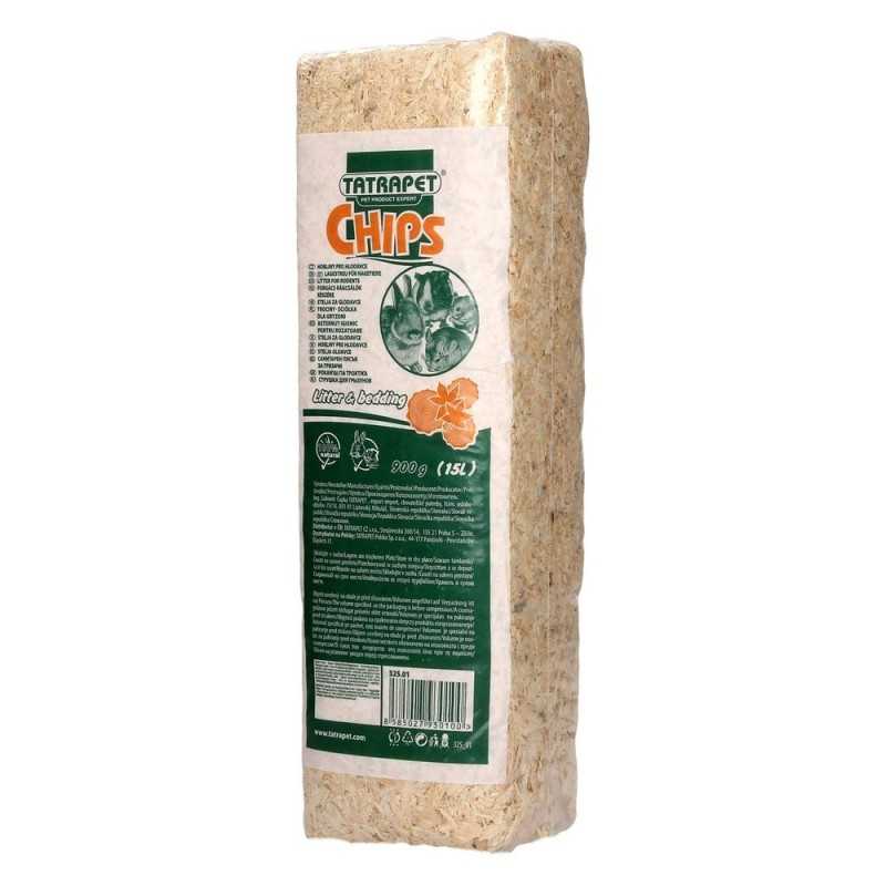 Trociny dla gryzoni i królików, naturalna ściółka do klatki 900 g