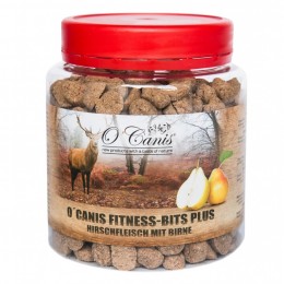 Przysmaki dla psa O Canis Fitness-Bits Plus jeleń z gruszką 300g
