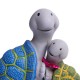 Figurki dekoracyjne para żółwi / figurka żółw mały i duży