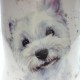 Kubek ceramiczny na prezent pies piesek West  Highland / kubek z psem