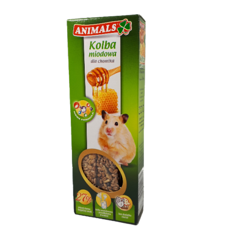 Animals kolba miodowa dla chomika 2 szt. do chrupania Animals kolba miodowa dla chomika 2 szt. do chrupania