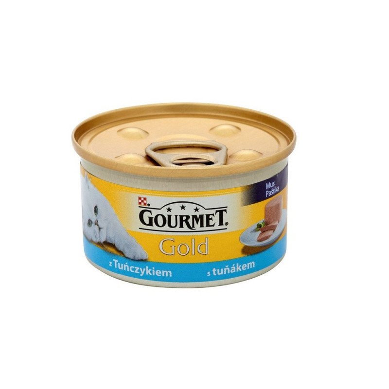 Mokra karma dla kota Gourmet Gold mus z tuńczykiem 85g