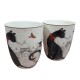 Ceramiczne kubki z kotami 400ml / kubki w koty PARIS
