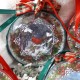 Komplet bombek świątecznych z plexi decoupage / bombki medaliony ptaki