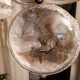 Komplet bombek świątecznych z motywem zwierząt leśnych decoupage