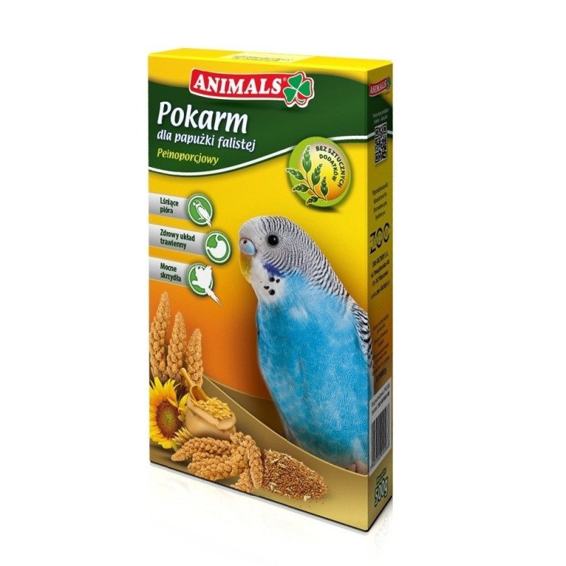 ANIMALS pokarm dla papużki falistej 500g