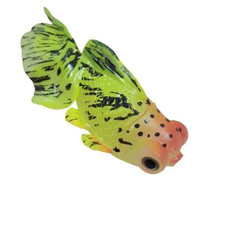 Dekoracja akwarystyczna SweetyFish Phospho, świecąca sztuczna rybka welonek 8 cm