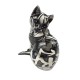 Kot figurka ozdoba ceramiczna na prezent dla kociarza / figurka kota