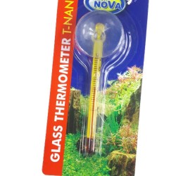 Aqua Nova T-NANO szklany termometr do akwarium z przyssawką, 77 mm, zdjęcie 2
