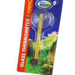 Aqua Nova T-NANO szklany termometr do akwarium z przyssawką, 77 mm, zdjęcie 3