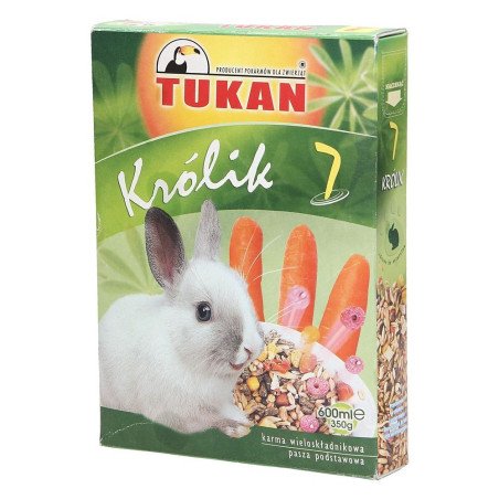 TUKAN wieloskładnikowy pokarm dla królika miniaturki 350g