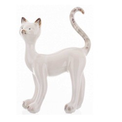 Ceramiczna Figurka Kota Stojącego - Idealny Prezent, zdjęcie 2