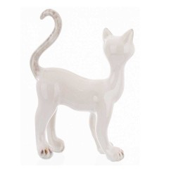 Ceramiczna Figurka Kota Stojącego - Idealny Prezent, zdjęcie 4