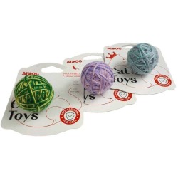 Zabawka dla kota kłębek wełny Magic Cat z grzechotką, 5,5 cm