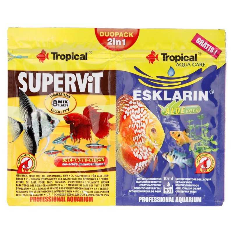 TROPICAL DUOPACK 2W1 SUPERVIT 12g + ESKLARIN 10ml
