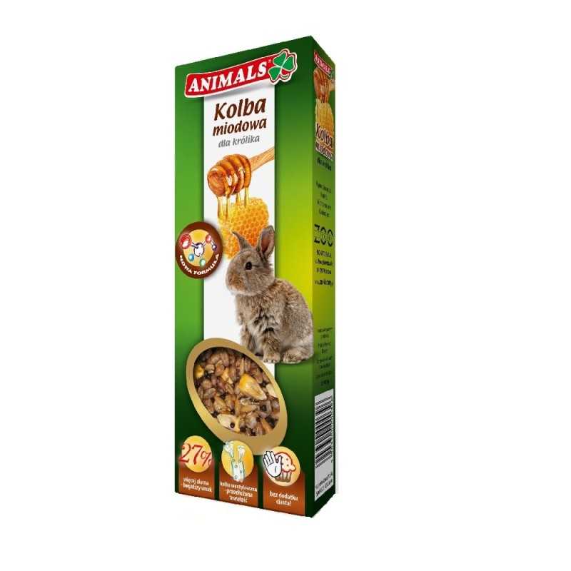 Animals kolba miodowa dla królika 2 szt.