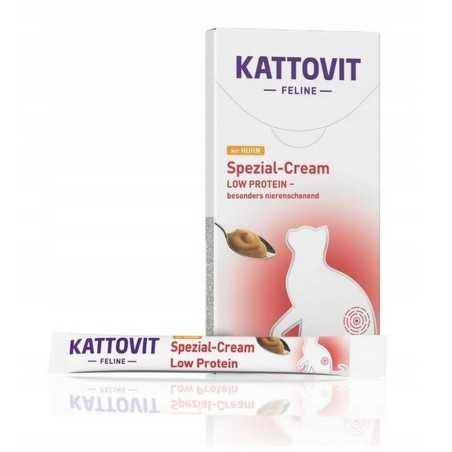 Kattovit Cream kurczak 6x15g na niewydolność nerek kota