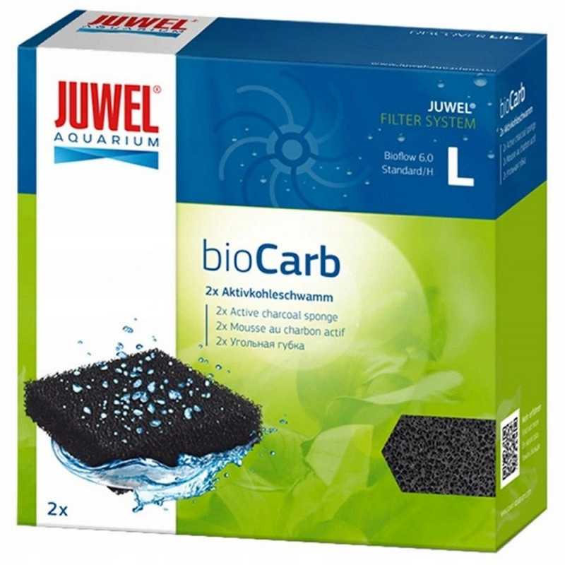 Juwel bioCarb - gąbka węglowa do filtrów rozmiar L Juwel bioCarb - gąbka węglowa do filtrów rozmiar L