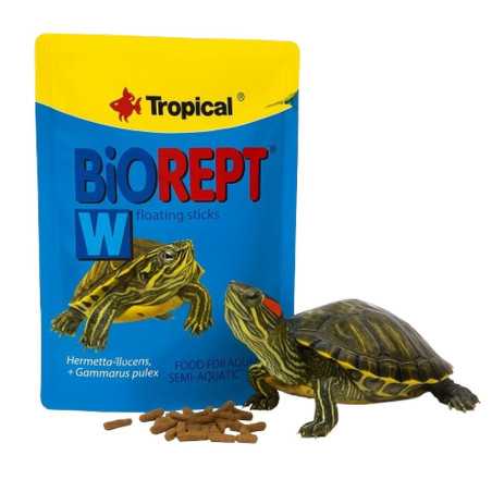 Tropical Biorept W 20 g, pływający pokarm dla żółwi wodnych i ziemnowodnych