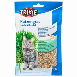Trawa dla kota TRIXIE 100 g, nasiona zbóż do uprawy w domu
