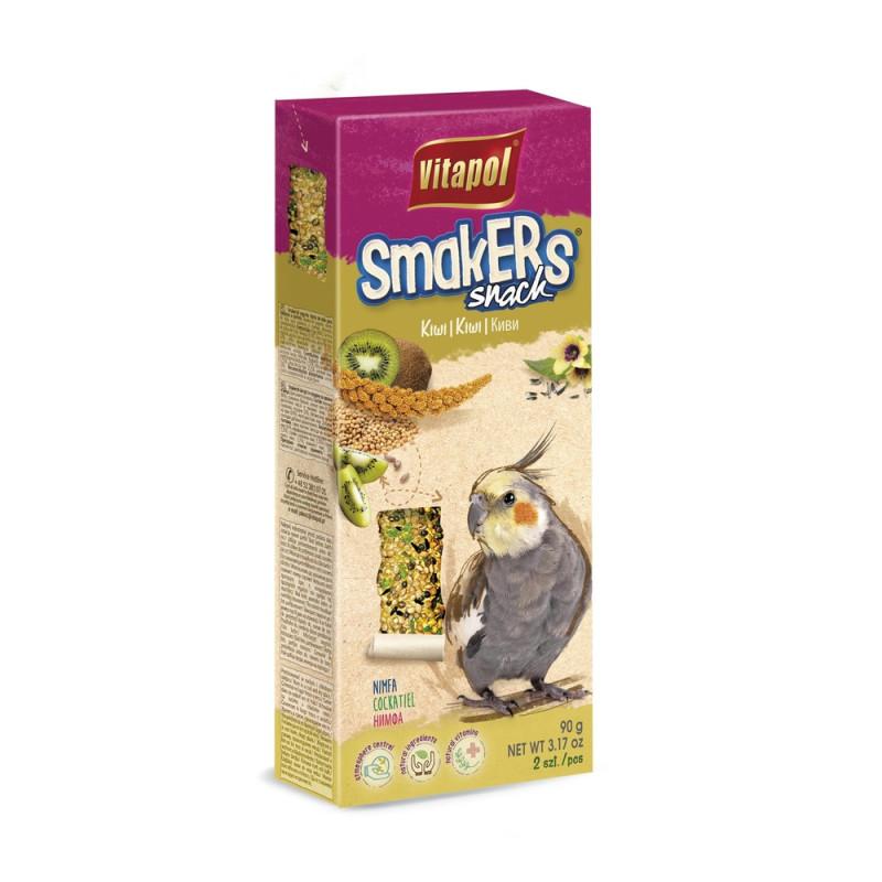 Kolby dla nimf Vitapol Smakers Snack, kolby o smaku kiwi 2 sztuki Kolby dla nimf Vitapol Smakers Snack, kolby o smaku kiwi 2 sztuki