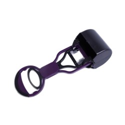 Mały fioletowy kupozbieracz dla psa 28 cm