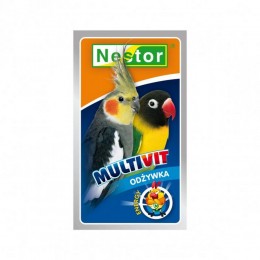 NESTOR MULTIVIT odżywka dla średnich papug 20g