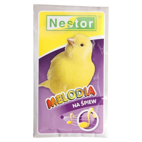 Pokarm dla kanarka NESTOR Melodia na śpiew, ziarna z murzynkiem 20 g