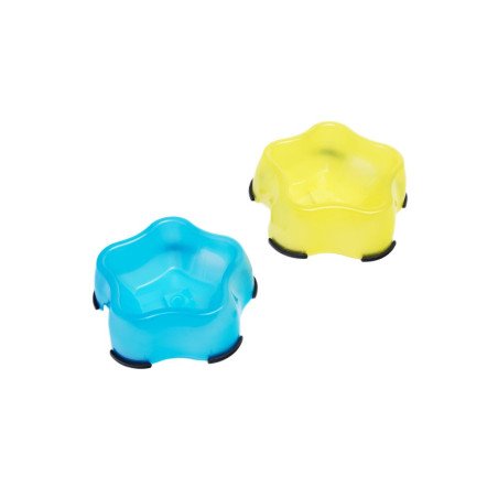 Mała miska GWIAZDKA 200 ml dla psa i kota, antypoślizgowa, 14 cm