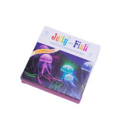 Opakowanie sztucznej meduzy Jelly Fish do akwarium, widok z boku