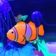 Świecąca sztuczna rybka Nemo ozdoba do akwarium