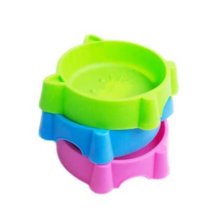 Miska dla kota GŁOWA KOTA, plastikowa na wodę i jedzenie, 150 ml